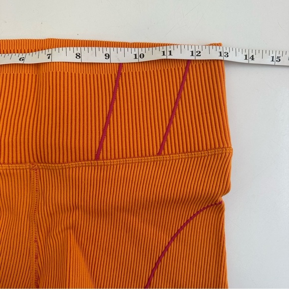OFFLINE By Aerie Seamless Corset 2" Bike Short Biker Shorts Simply Orange Medium - Picture 4 of 8